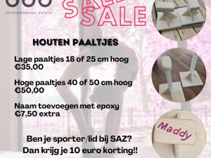 Geen eigen paaltjes?