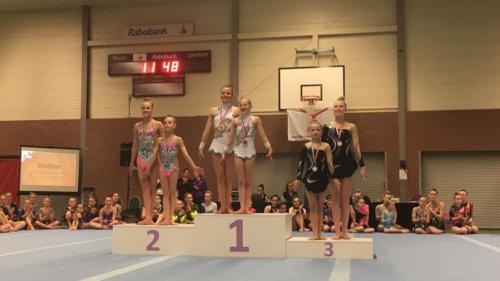Podium Meike Roos